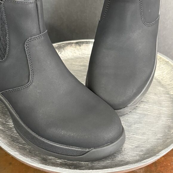 Alegria Womens slip resistant Frankie Asphalt black Boot size 37 classic style - Picture 2 of 16